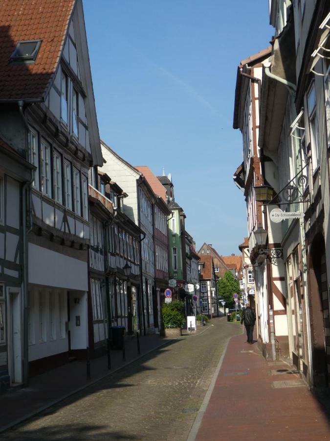 Ferienwohnung Janus Altstadt-Hameln Haus 1 Inklusive Parkplatz Mit Und Ohne Balkon Hamelin Eksteriør bilde